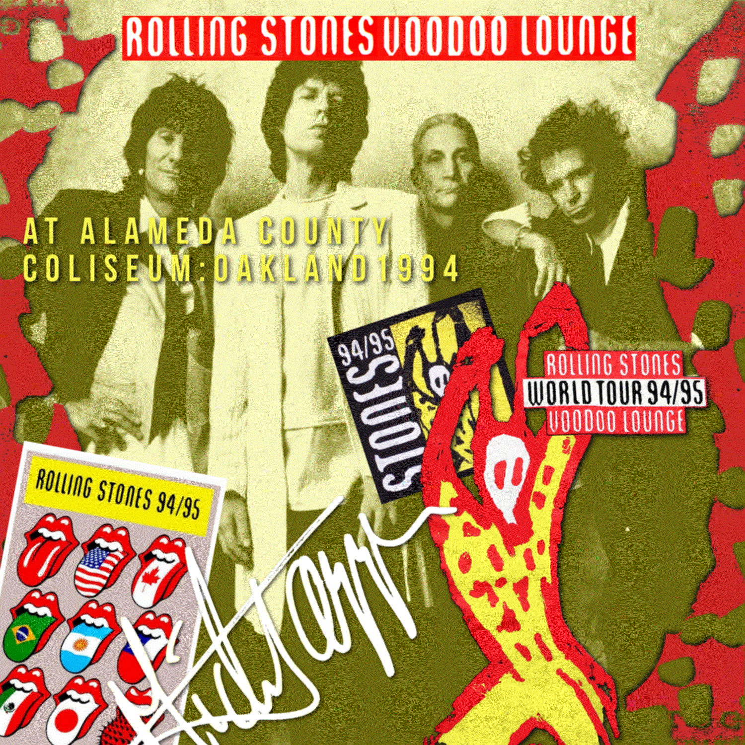 コレクターズCD　The Rolling Stones - Voodoo Lounge Tour 1994