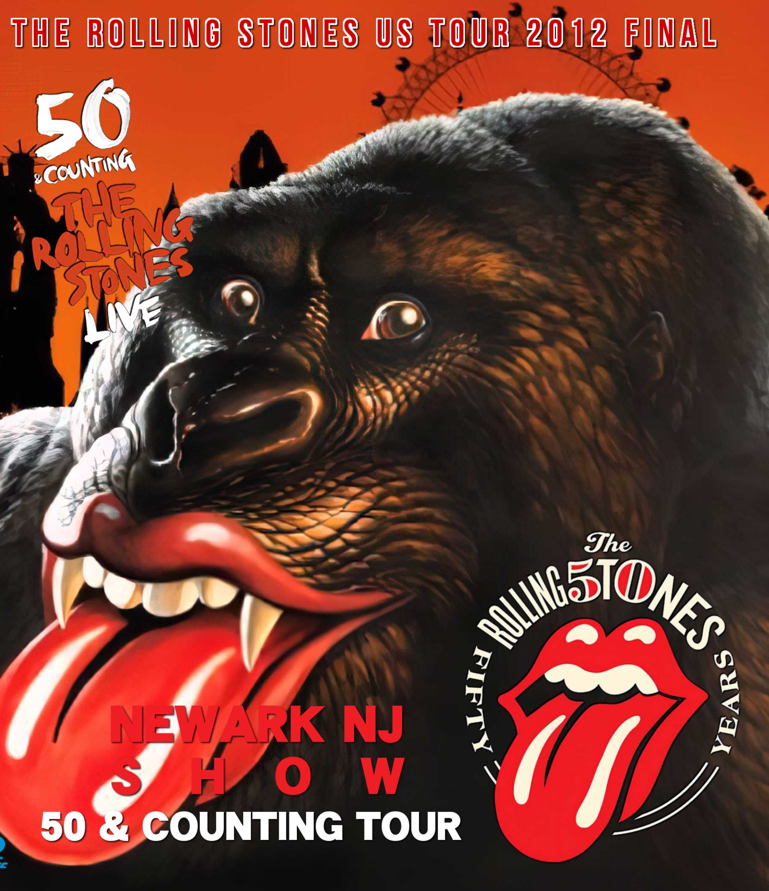 コレクターズBlu-ray  The Rolling Stones - 50 & Counting Tour 2012 Final