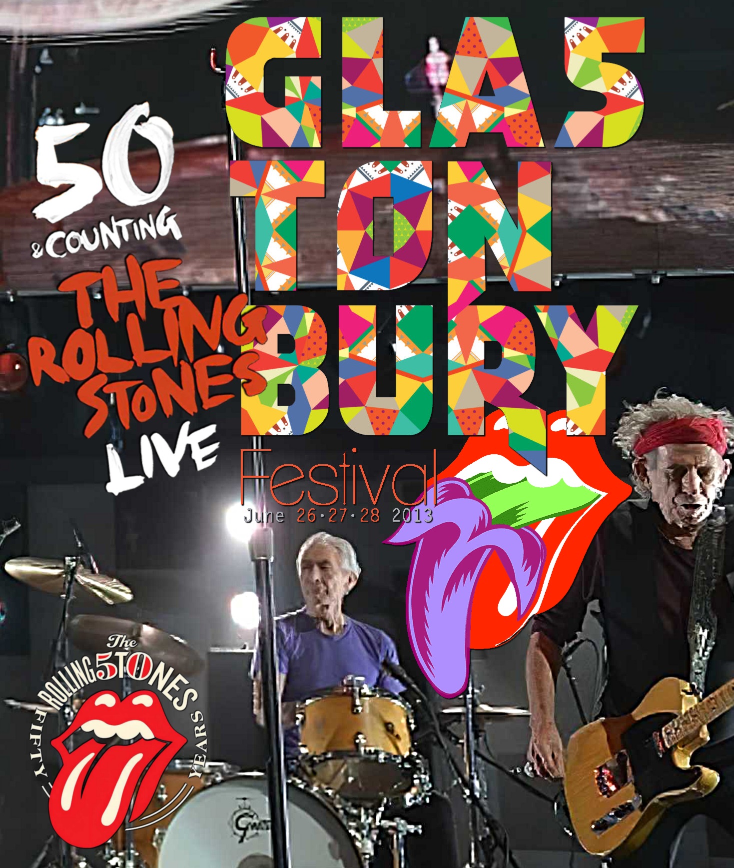 コレクターズBlu-ray The Rolling Stones - 50 & Counting Tour 2013