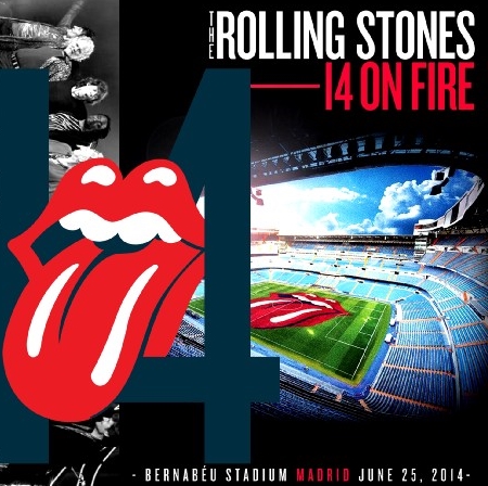 コレクターズCD ローリングストーンズ2014年ヨーロッパツアーツアー　14 on Fire European Tour