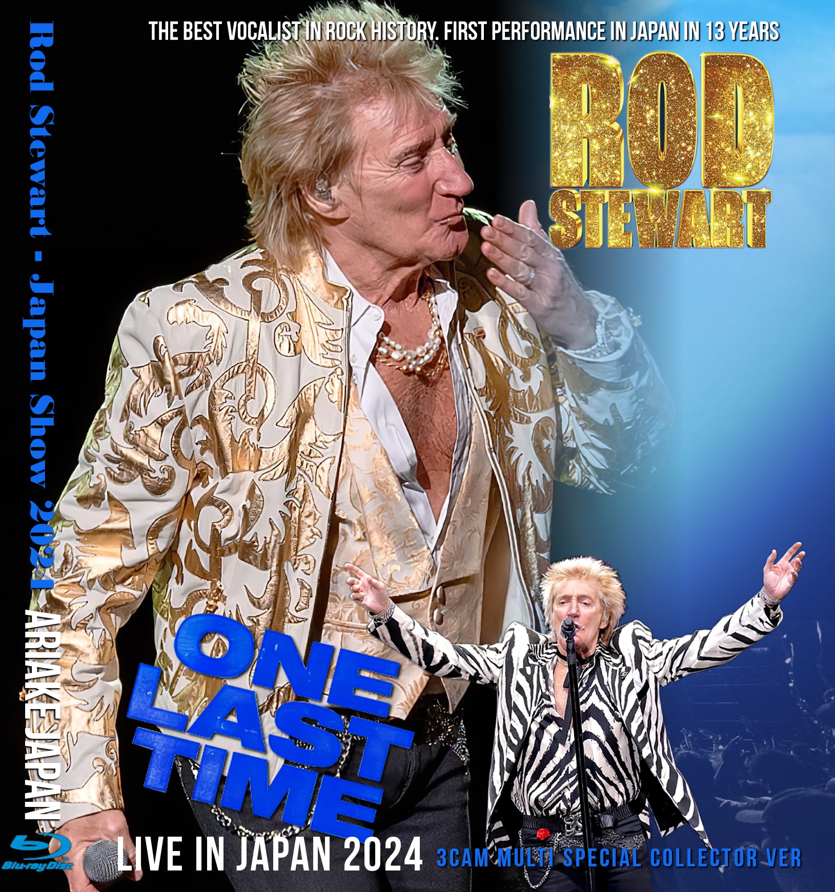 コレクターズBlu-ray Rod Stewart - Japan Show 2024