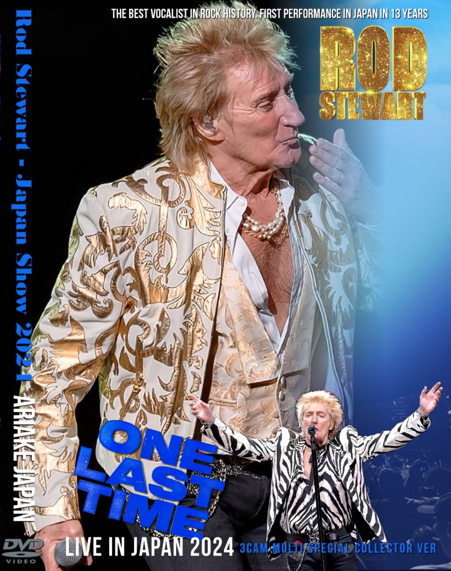 コレクターズDVD Rod Stewart - Japan Show 2024