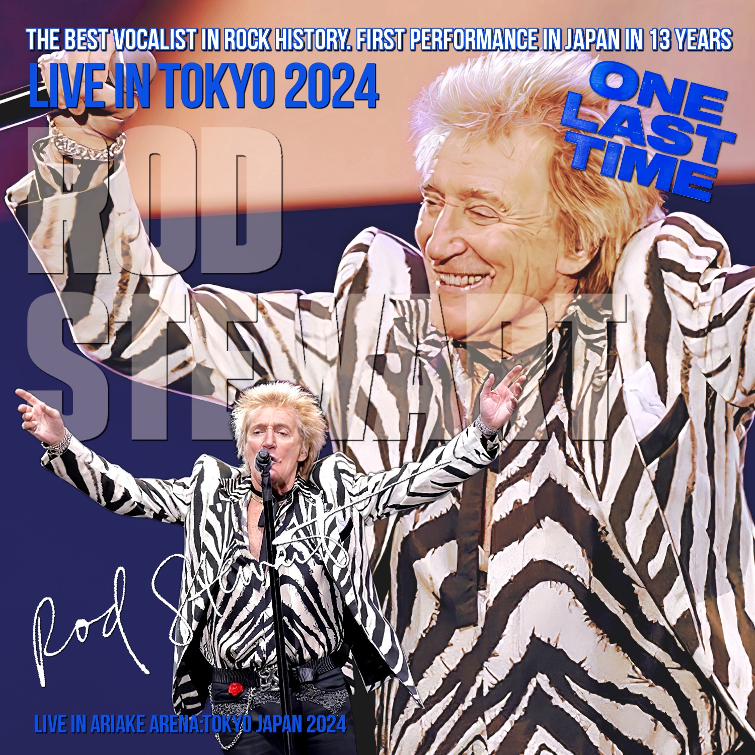 コレクターズCD　Rod Stewart - Asia tour 2024