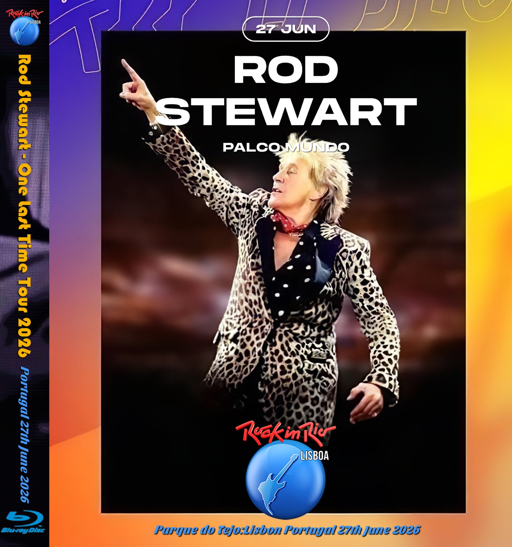 コレクターズBlu-ray  Rod Stewart - One Last Time Tour 2026