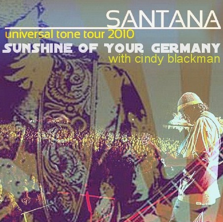 コレクターズCD　Carlos Santana(サンタナw/CINDY BLACKMAN)Universal Tone Tour 2010