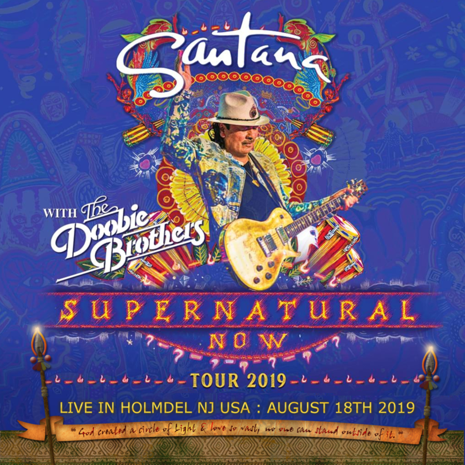 コレクターズCD　Santana - Supernatural Now Tour 2019