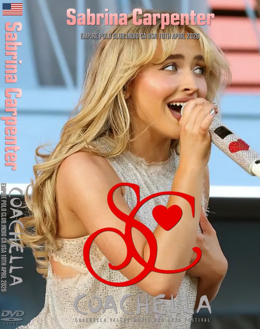 コレクターズDVD  Sabrina Carpenter at Coachella Festival 2026