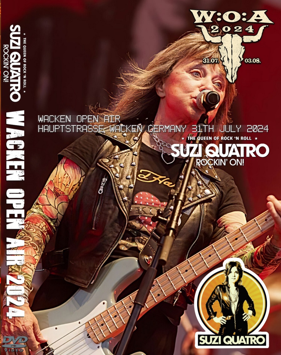 コレクターズDVD  Suzi Quatro - European Tour2024