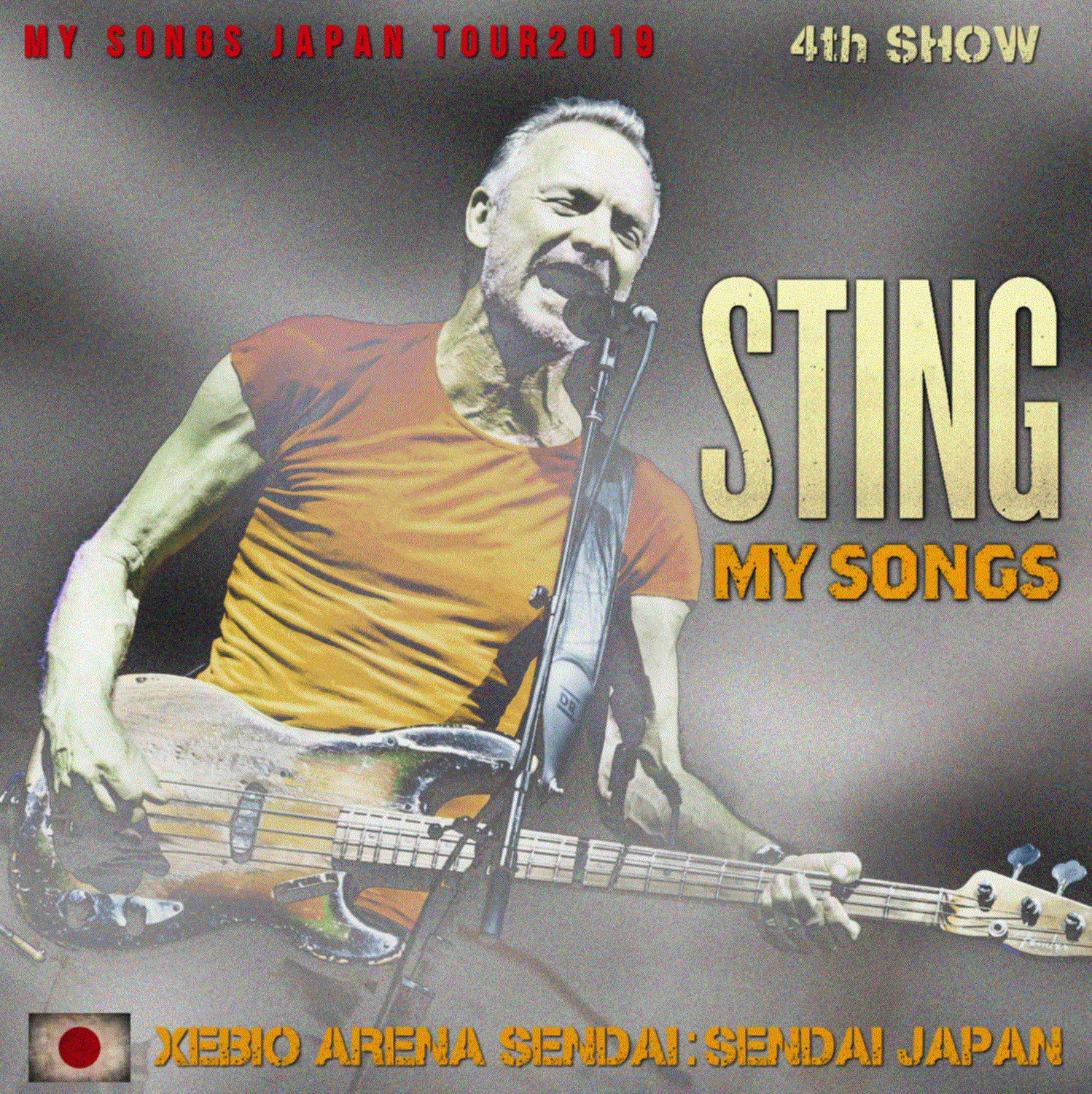 コレクターズcd スティング 19年日本公演10月13日仙台 Sting My Songs Japan Tour 19 Xebio Arena Sendai Sendai Japan 13th October 19