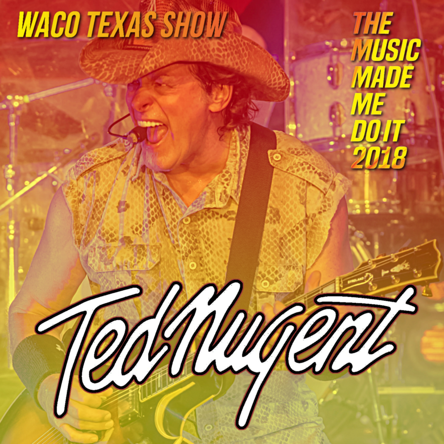 コレクターズCD　Ted Nugent - The Music Made Me Do It 2018 Tour