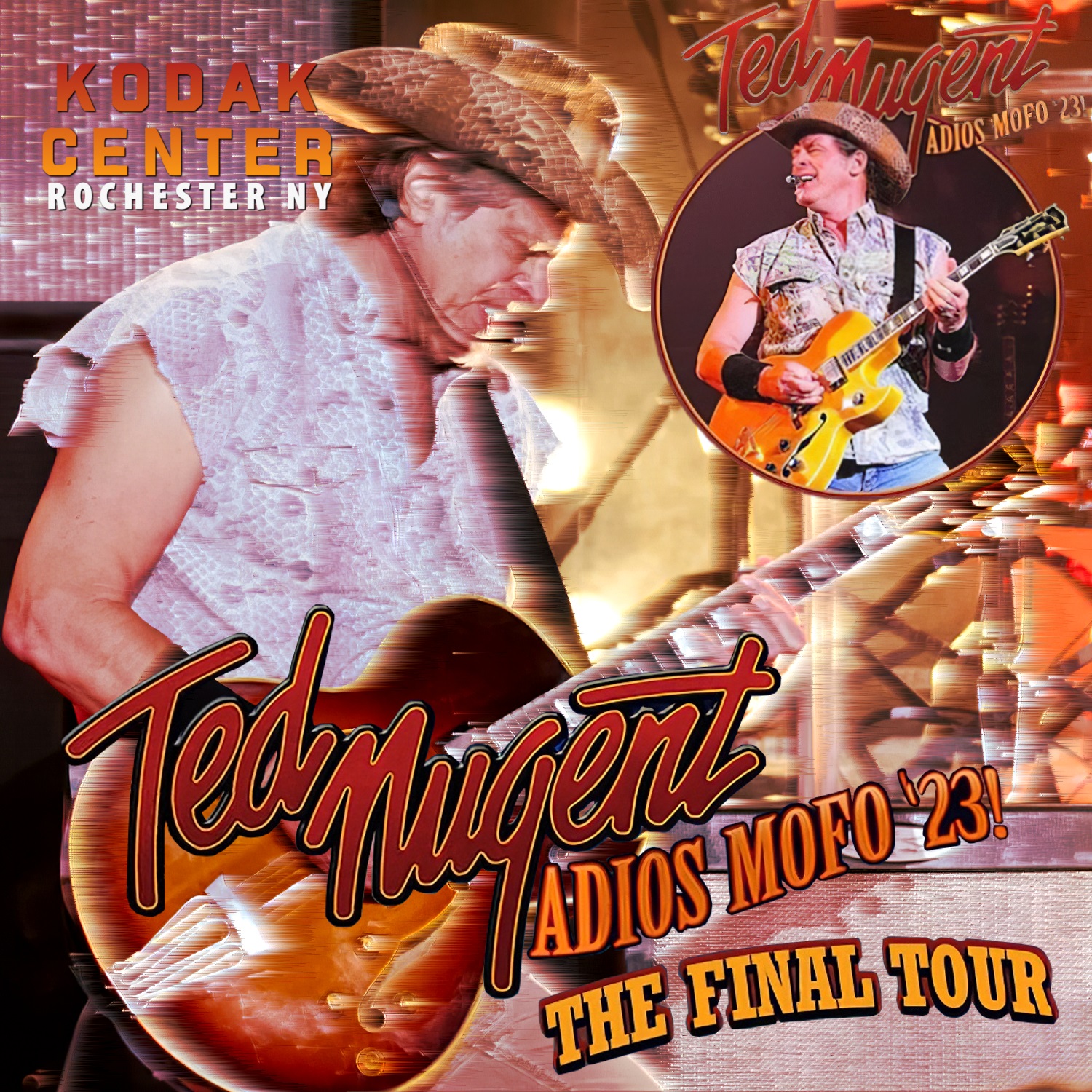 コレクターズCD　Ted Nugent - Adios Mofo '23! The Final Tour