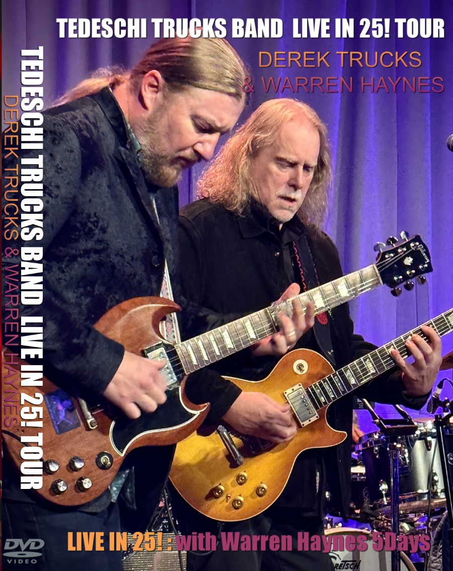 コレクターズDVD  Tedeschi Trucks Band with Warren Haynes 2025