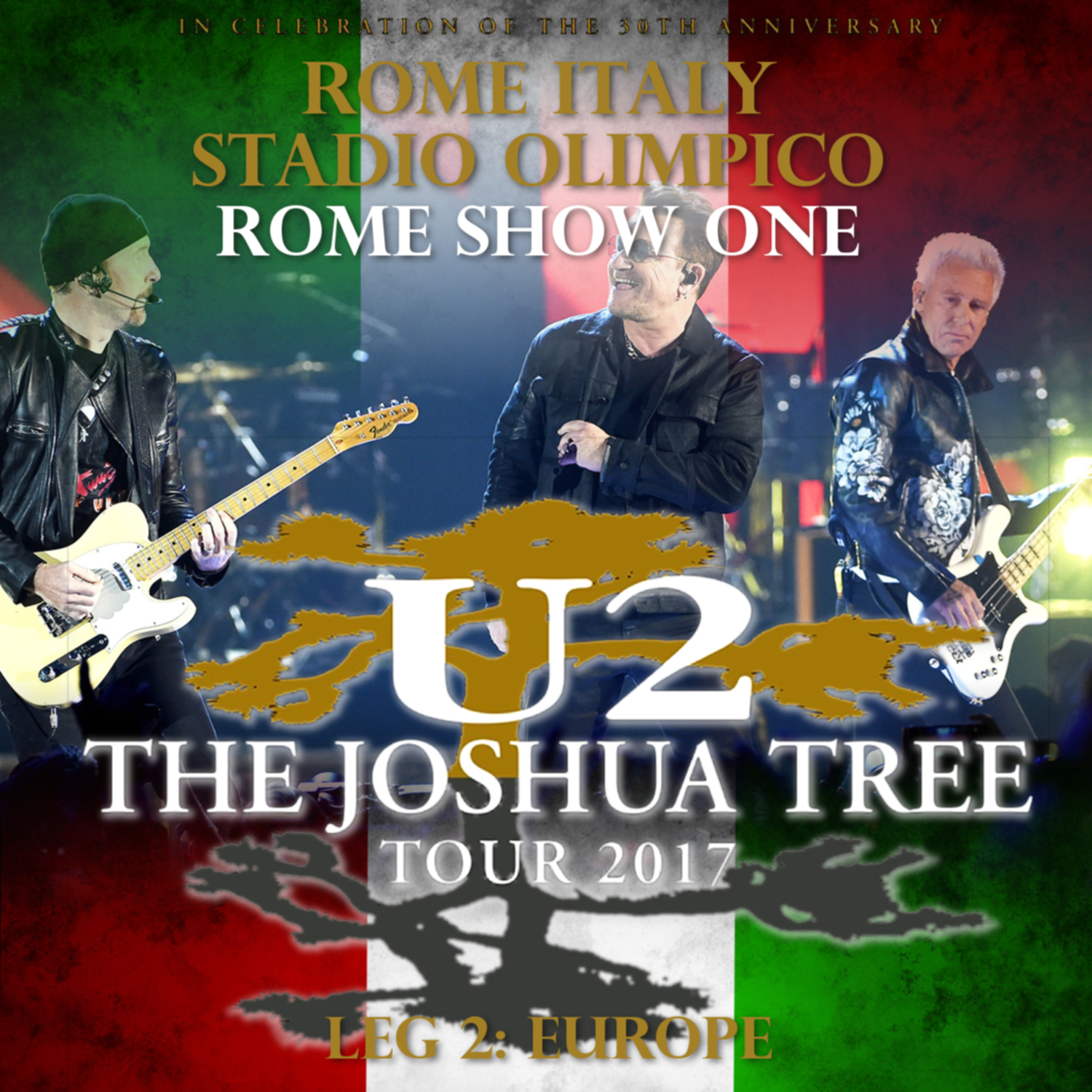 コレクターズCD U2 2017年ヨーロッパツアー The Joshua Tree Tour 2017