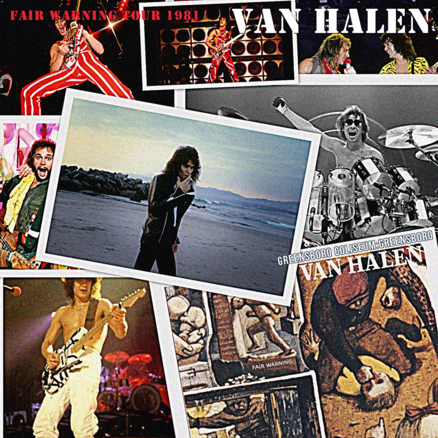コレクターズCD　Van Halen - Fair Warning Tour 1981
