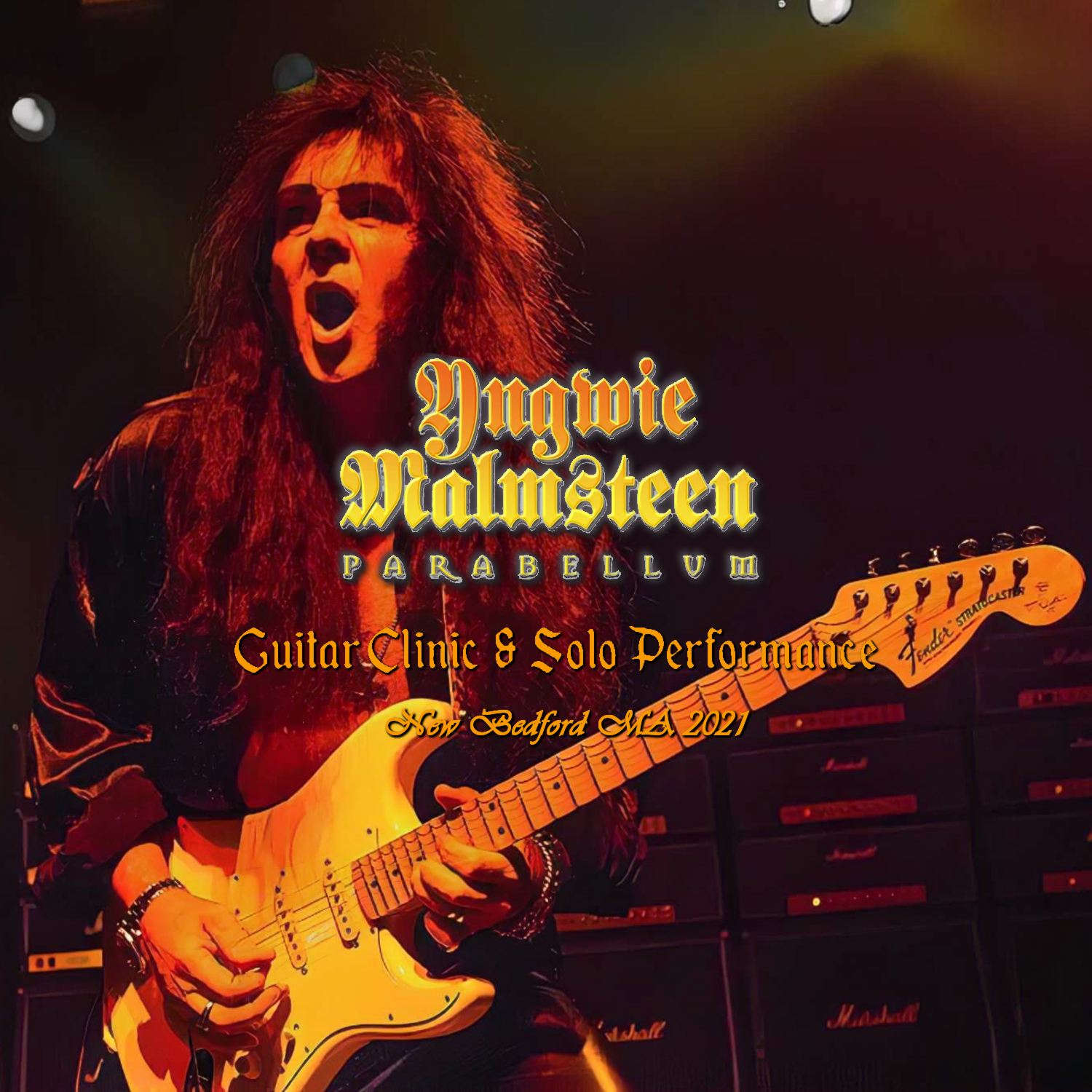 コレクターズCD　Yngwie Malmsteen (Guitar Clinic) - New Bedford 2021