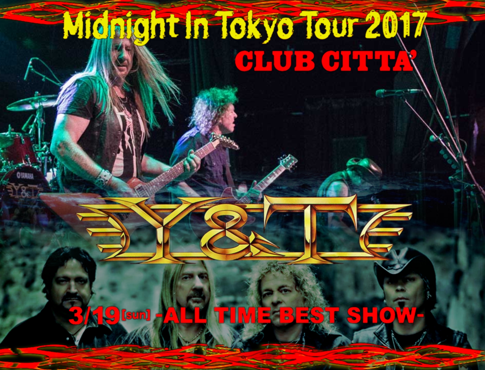 コレクターズCD Y&T2017年日本公演