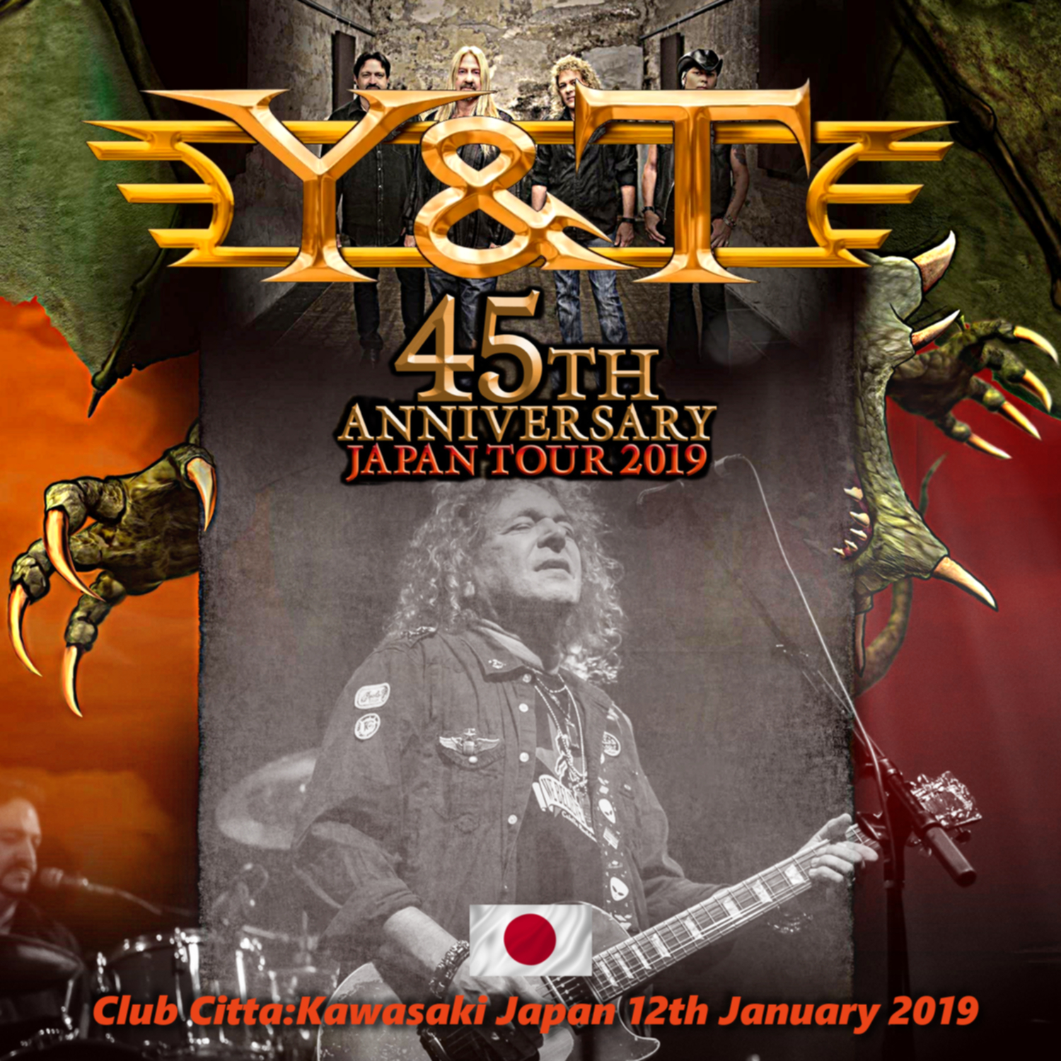 コレクターズCD　 Y&T - 45th Anniversary Japan Tour 2019