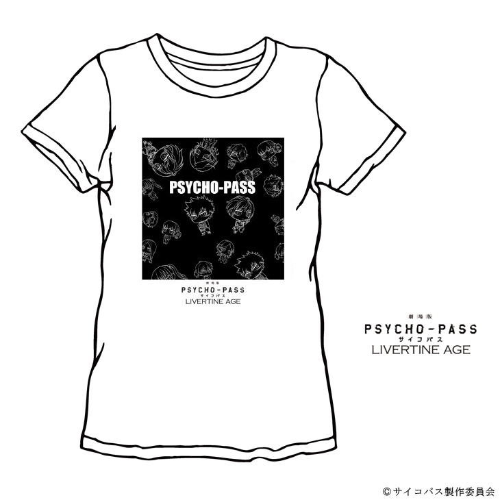 完全予約受注生産】劇場版 PSYCHO-PASS サイコパス半袖TEE TYPE BOX