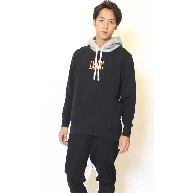 LIVERTINE AGE◆3Dロゴ刺繍プルオーバーパーカー