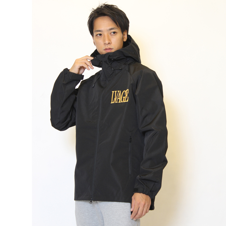 LIVERTINE AGE◆3Dロゴ刺繍シェルパーカー