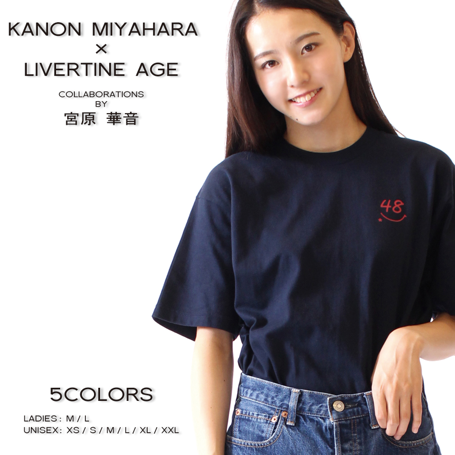 受注期間限定！宮原華音コラボ企画！！TIMIDITE Tシャツ◆宮原華音  コラボ  モデル Tシャツ 半袖