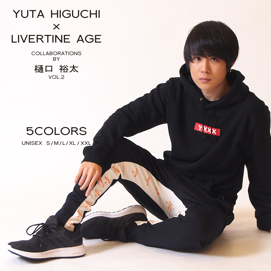 受注期間限定！樋口裕太コラボ企画第二弾！！プルオーバーパーカー◆樋口裕太  コラボ   パーカー