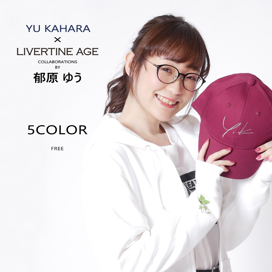 受注期間限定！郁原ゆうコラボ企画！コラボキャップ◆郁原ゆう   コラボ   キャップ