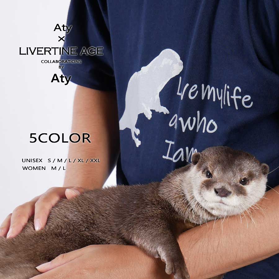 受注期間限定！Atyコラボ企画！コラボ半袖Tシャツ◆Aty  コラボ   半袖Tシャツ
