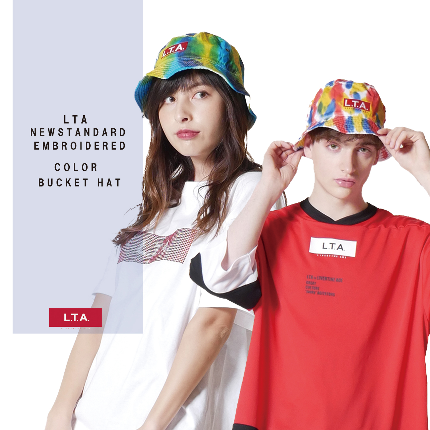 LTA カラフルバケットハット
