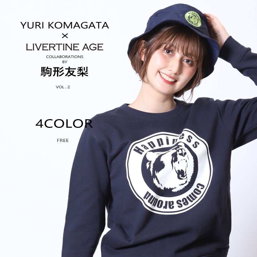 受注期間限定！駒形友梨コラボ企画第2弾！コラボバケットハット◆駒形友梨