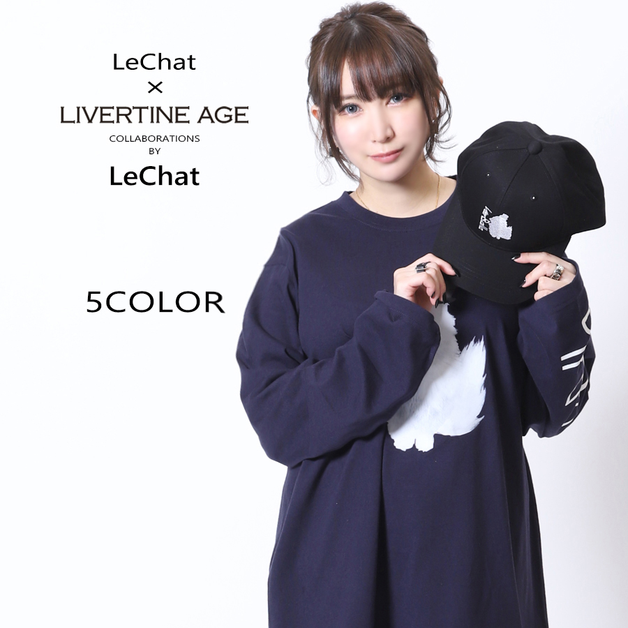 受注期間限定！LeChatコラボ企画！コラボキャップ◆LeChat