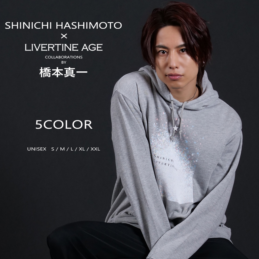 受注期間限定！橋本真一コラボ企画！コラボプルオーバーパーカー◆橋本真一