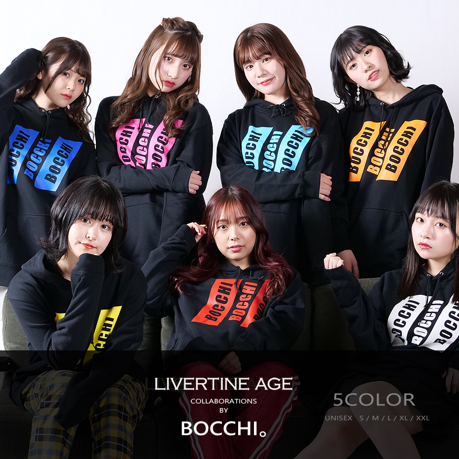 受注期間限定！BOCCHI。コラボ企画！コラボ長袖Tシャツ◆BOCCHI。