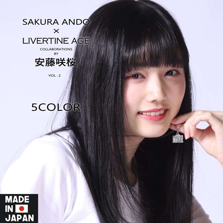 受注期間限定！安藤咲桜コラボ企画第2弾！！コラボネックレス◆安藤咲桜