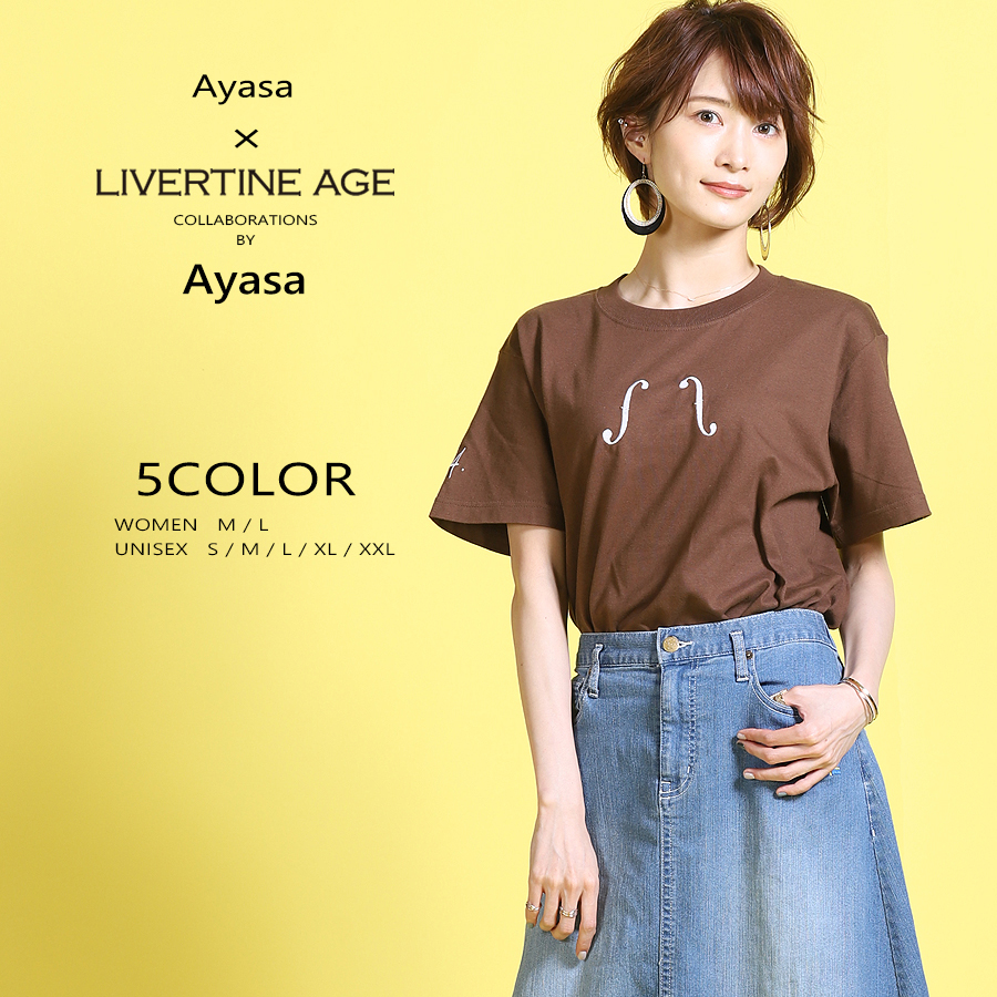 受注期間限定！Ayasaコラボ企画！コラボ半袖Tシャツ◆Ayasa