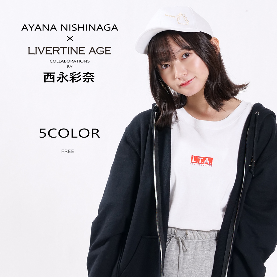 受注期間限定！西永彩奈コラボ企画！コラボキャップ◆西永彩奈
