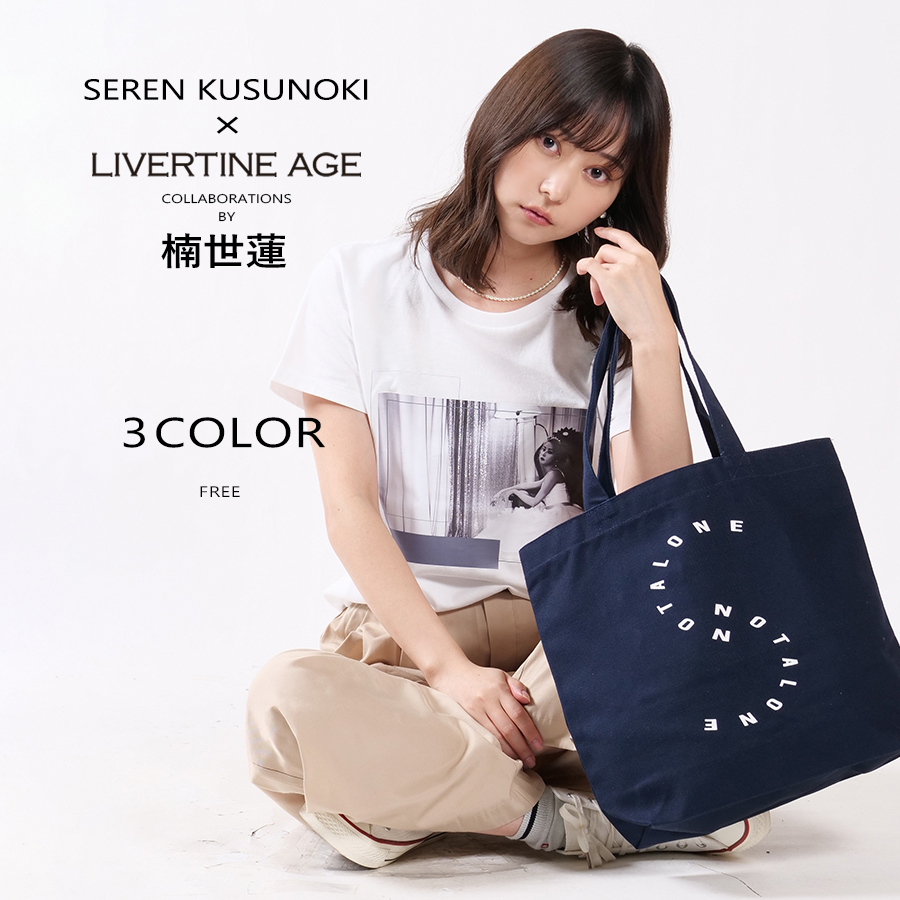 受注期間限定！楠世蓮コラボ企画！コラボトートバッグ◆楠世蓮