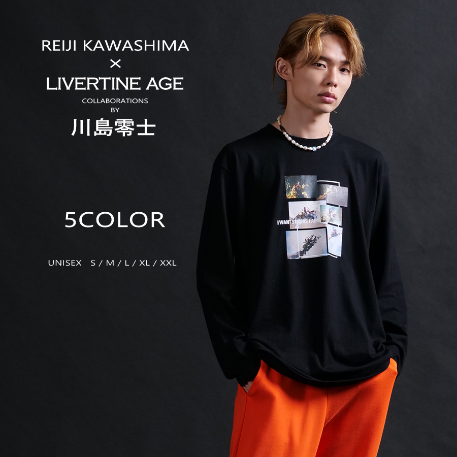 受注期間限定！川島零士コラボ企画！コラボ長袖Tシャツ◆川島零士