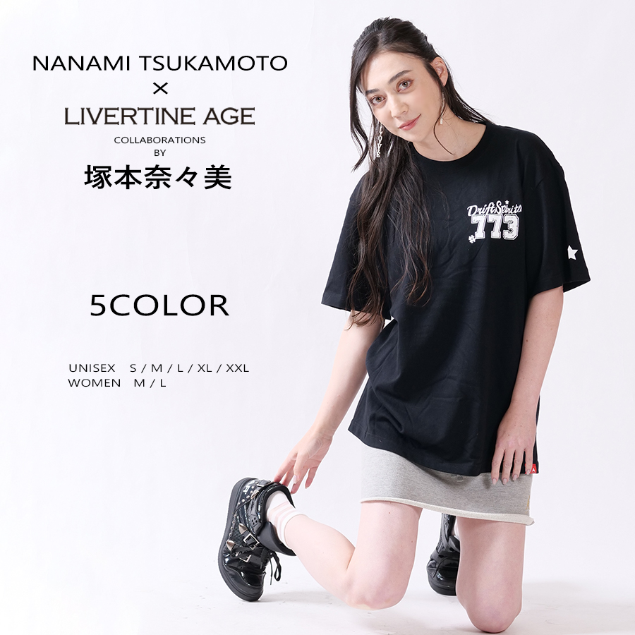 受注期間限定！塚本奈々美コラボ企画！コラボ半袖Tシャツ◆塚本奈々美
