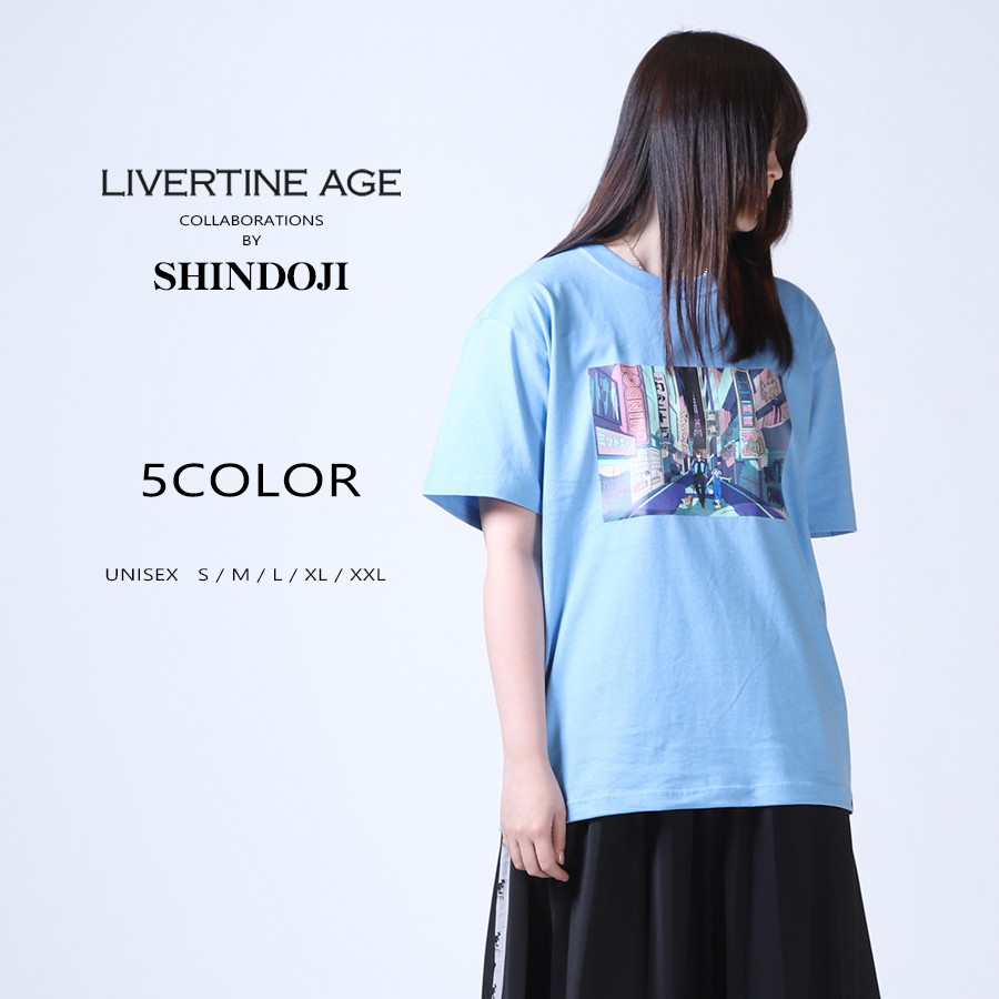 受注期間限定！しんどうじコラボ企画！コラボ半袖Tシャツ◆しんどうじ