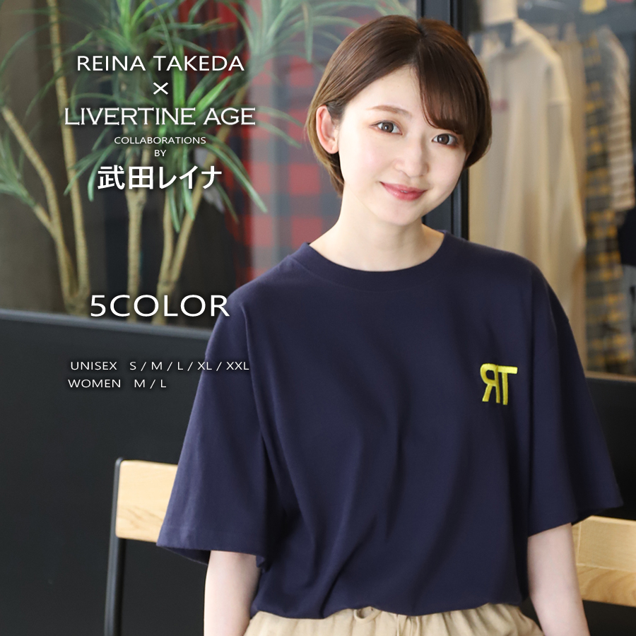 受注期間限定！武田レイナコラボ企画！コラボ半袖Tシャツ◆武田レイナ