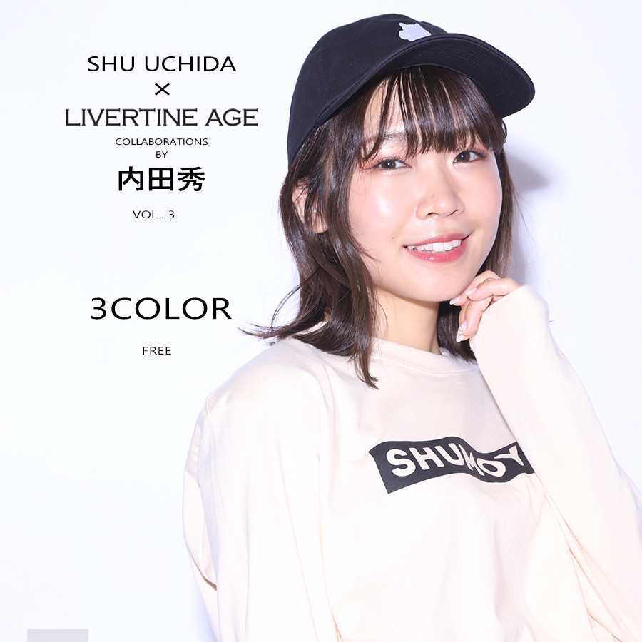 受注期間限定！内田秀コラボ企画第3弾！コラボキャップ◆内田秀