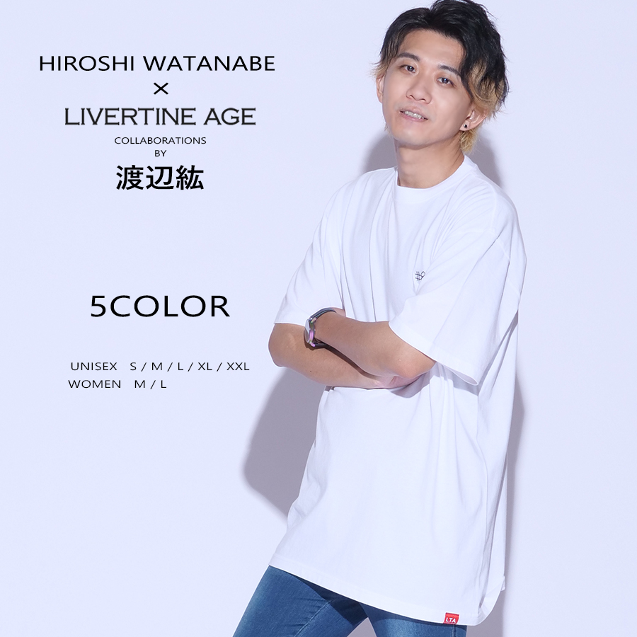 受注期間限定！渡辺紘コラボ企画！コラボ半袖Tシャツ◆渡辺紘