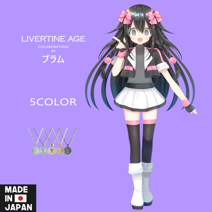 受注期間限定！プラムコラボ企画！コラボネックレス◆プラム