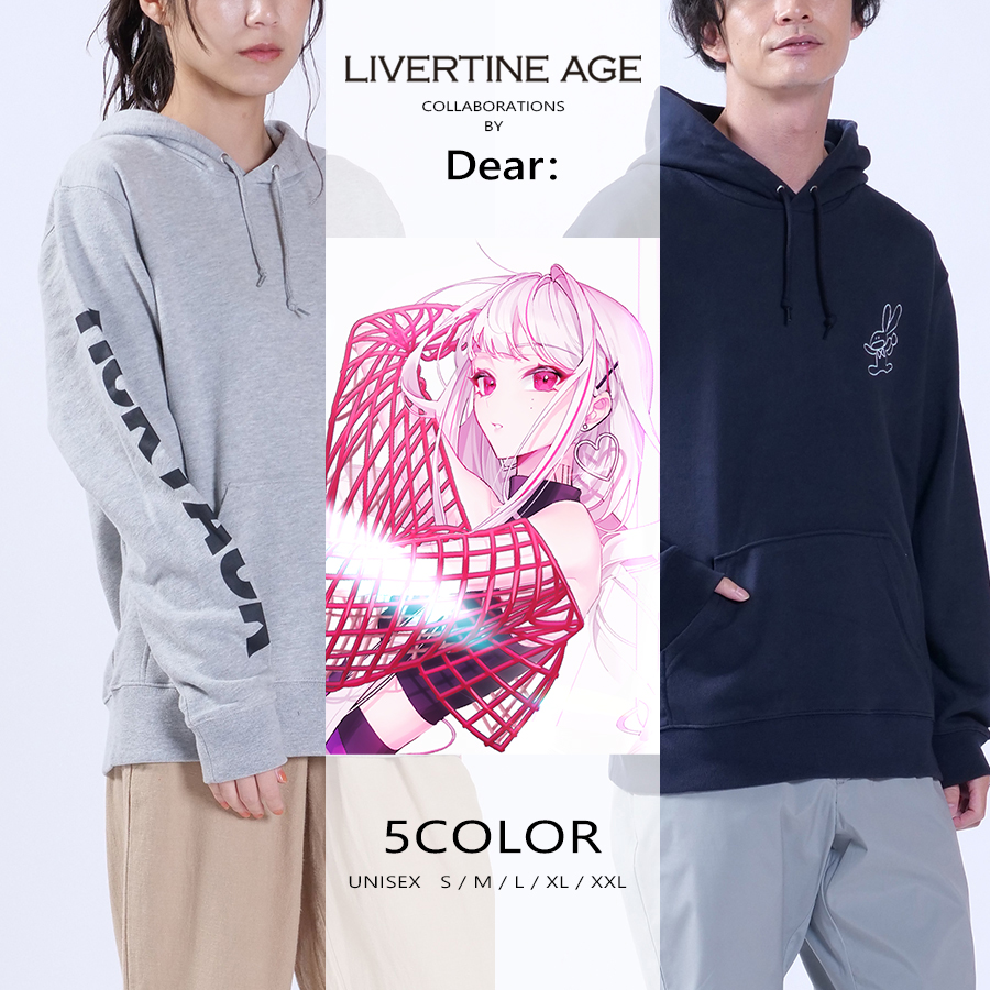 受注期間限定！Dear:コラボ企画！コラボプルオーバーパーカー◆Dear: