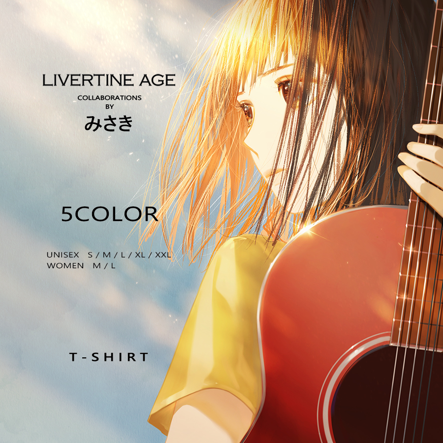 受注期間限定！みさきコラボ企画！コラボ半袖Tシャツ◆みさき
