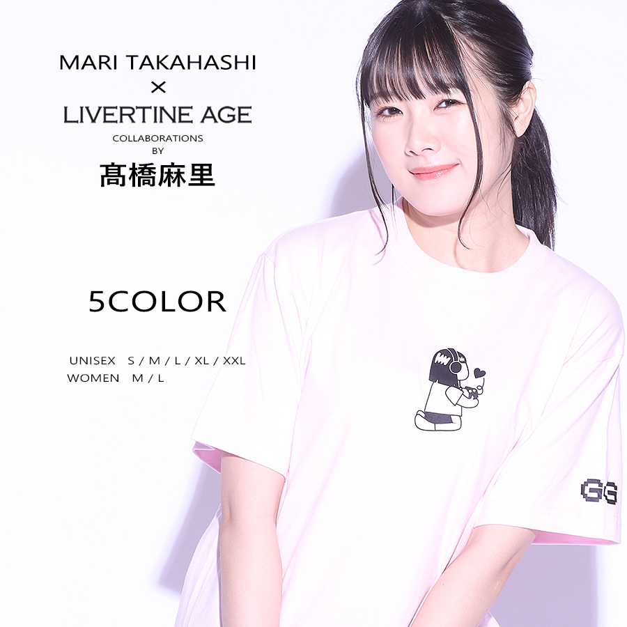 受注期間限定！高橋麻里コラボ企画！コラボ半袖Tシャツ◆高橋麻里