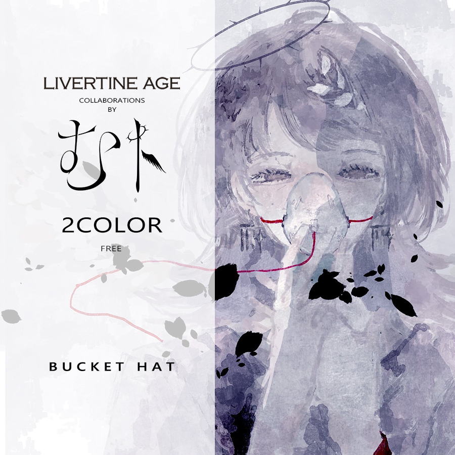 受注期間限定！むトコラボ企画！コラボバケットハット◆むト