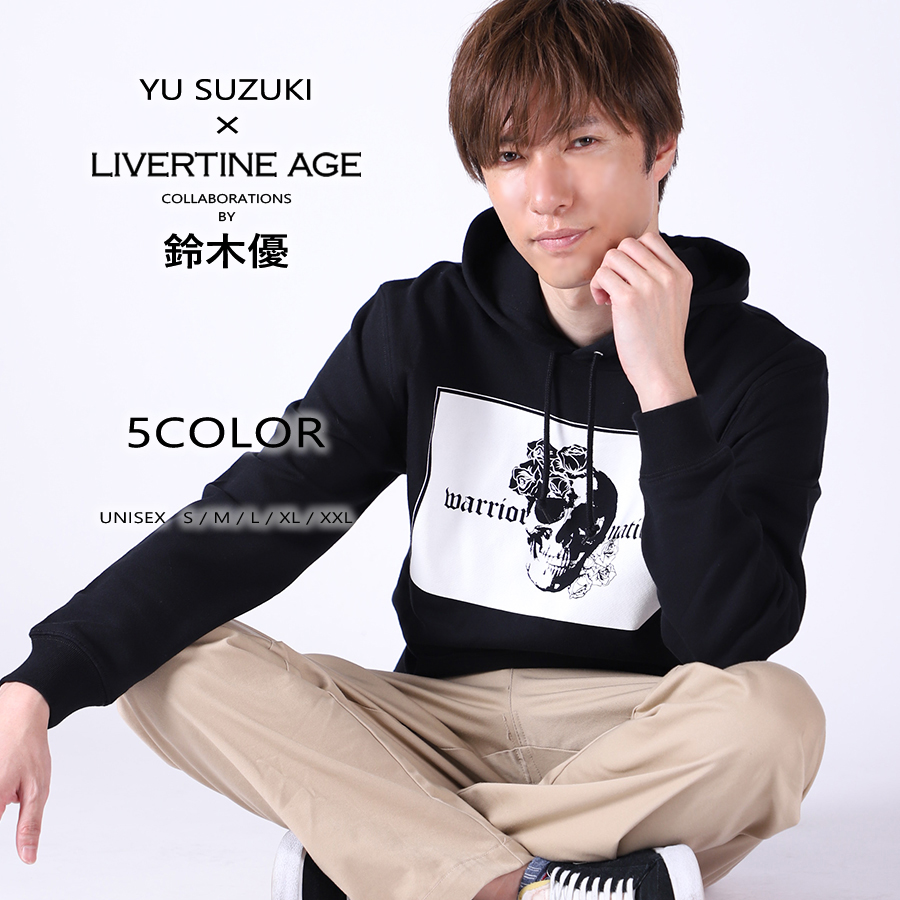 受注期間限定！鈴木優コラボ企画！コラボプルオーバーパーカー◆鈴木優