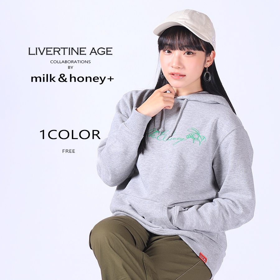 受注期間限定！milk & honey+コラボ企画！コラボキャップ◆milk & honey+